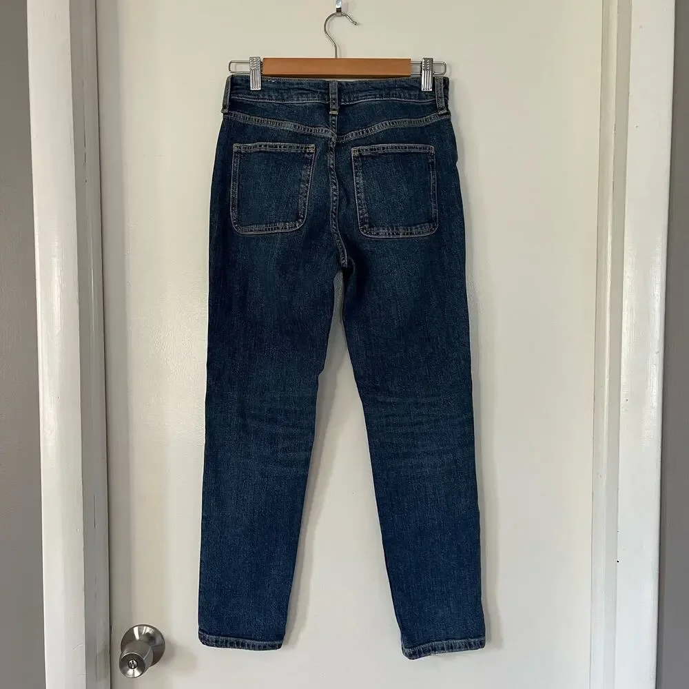 Anthropologie Pilcro Women's Size 26 High Waist Distressed Jeans - Picture 3 of 5